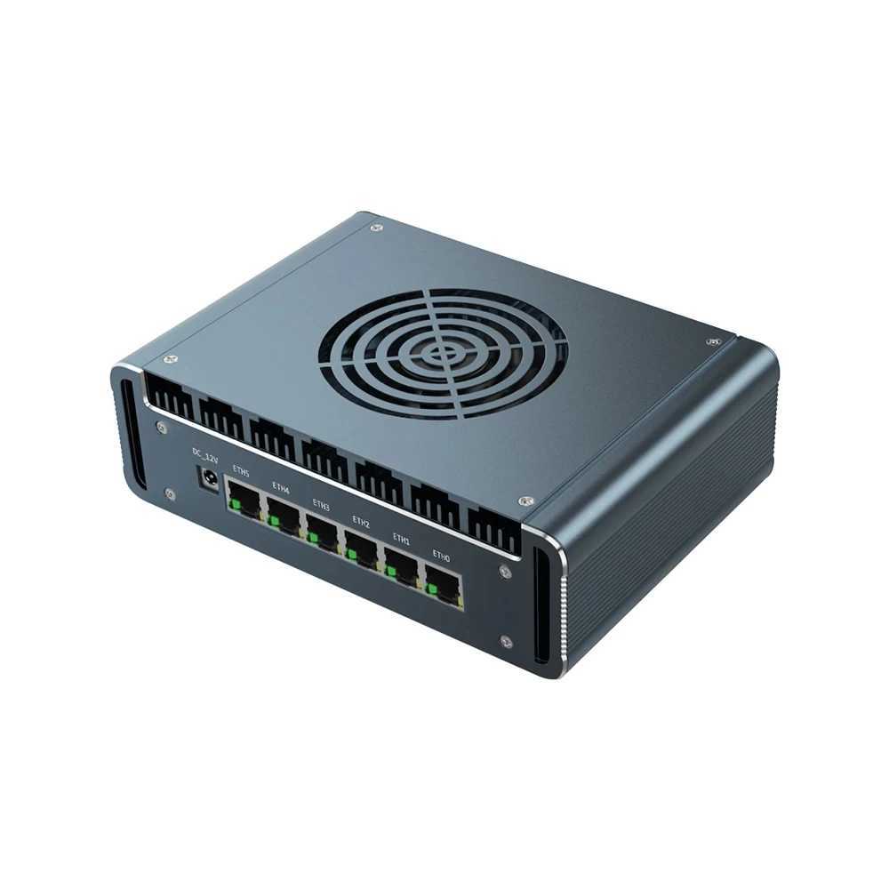 Topton 12th Gen Firewall Mini PC i7 1265U N100 6x2.5G intel i226-V i5 1245U DDR5 NVMe Proxmox pfSense Mini Computer OPNsense X250602
