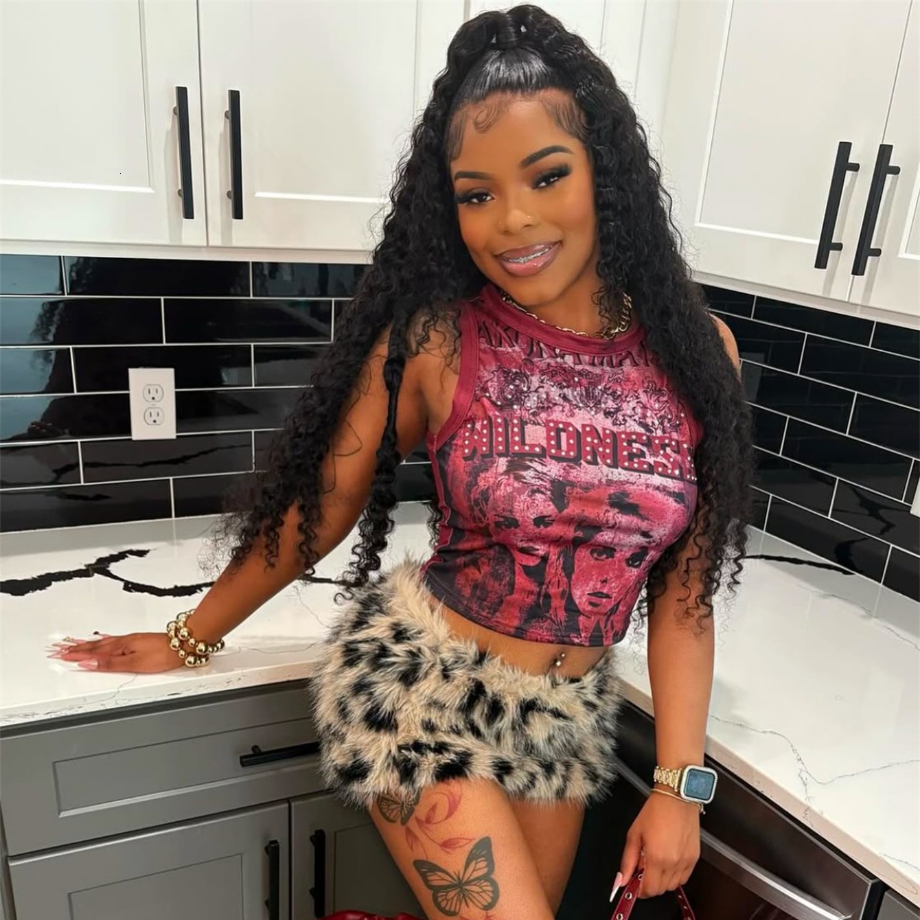 Designer T Shirt Summer Cross Border Trade Hot Selling Digital Print Rhinestone Round Neck Pullover Crop Top Slim Fit Women S Top Essentials Summer Dr