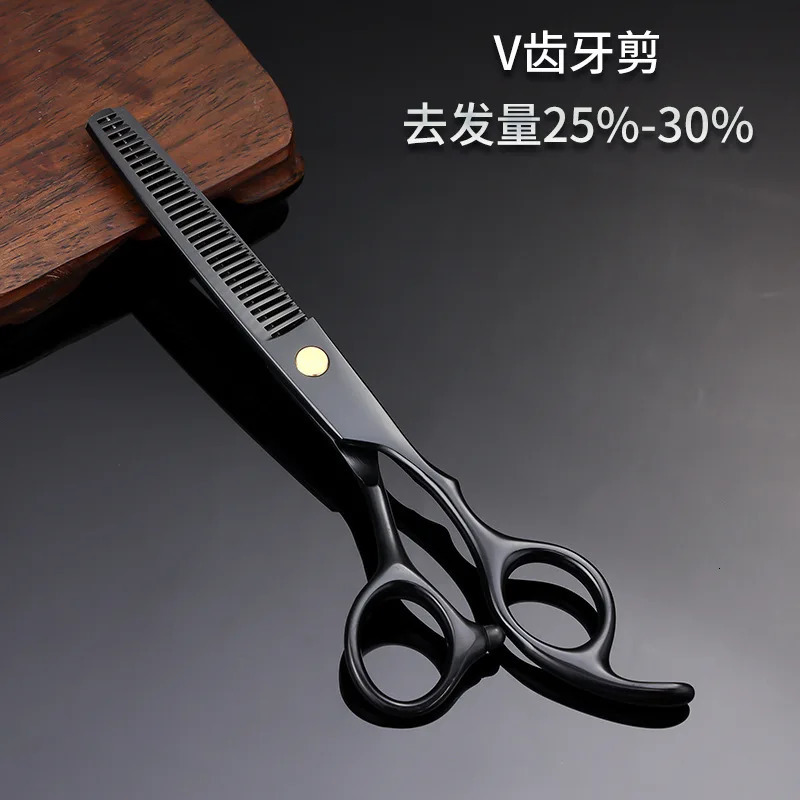 Professional Salon 6.0 Barber Scissor Hair Scissors Hairdressing CuttingThinning Shears Set 250530