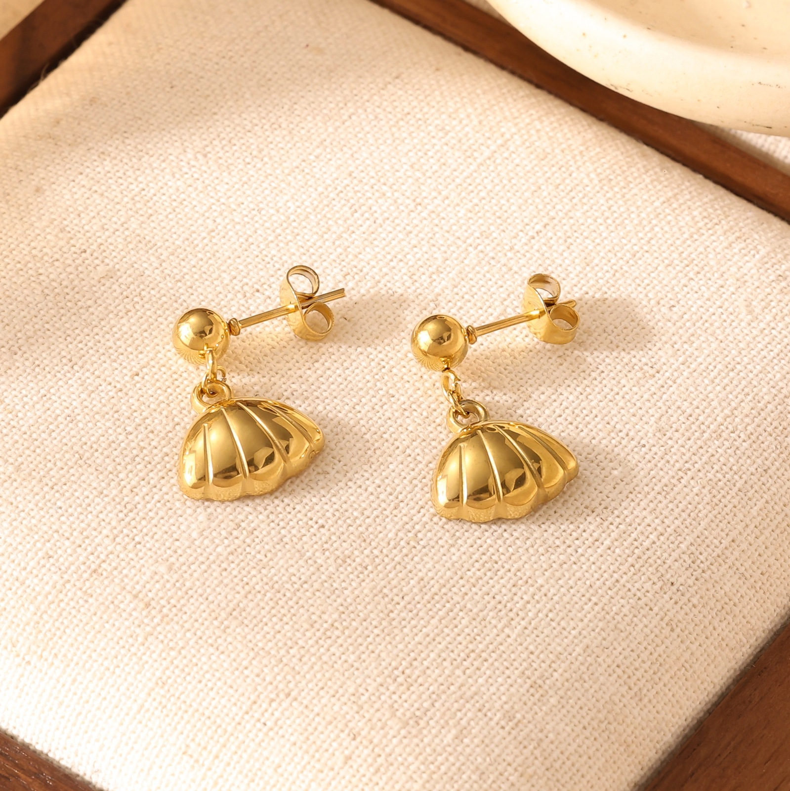 Jewelry Accessories Stainless Steel Ocean Series Charms Mermaid Shell Starfish Bracelet Necklace Pendant