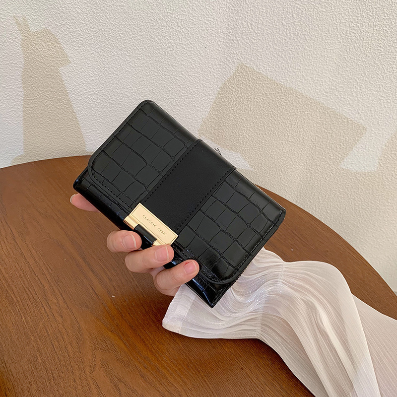 2025 New Luxury Designer Bag Women's Wallet INS Style Small Wallet High End Short Wallet Multi Functional Coin Wallet Fashion Designer Wallet