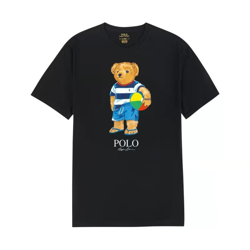 Teddy bear Cartoon Designer t shirt men women t shirt Cotton Graphic tee Elegant Breathable tee New Style High Quality short Sleeve tops