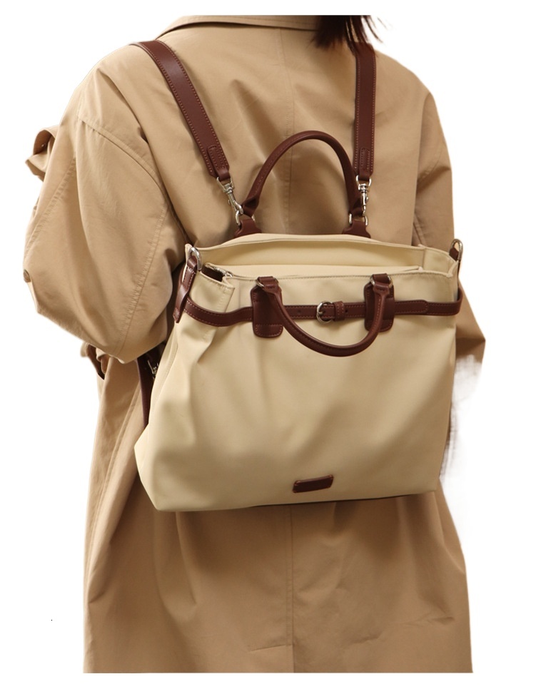 designer Backpack for Women 2025 New Niche Design Large Capacity Multifunctional Briefcase Commuter Handbag Crossbody Bag