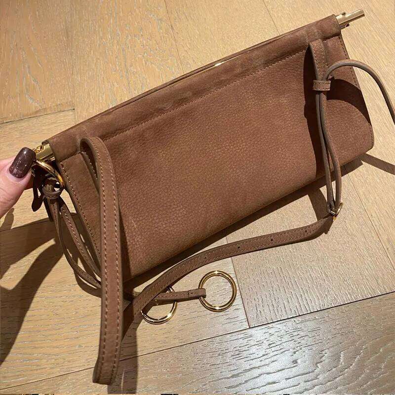 2025 New Genuine Leather Women's Single Shoulder Crossbody Bag