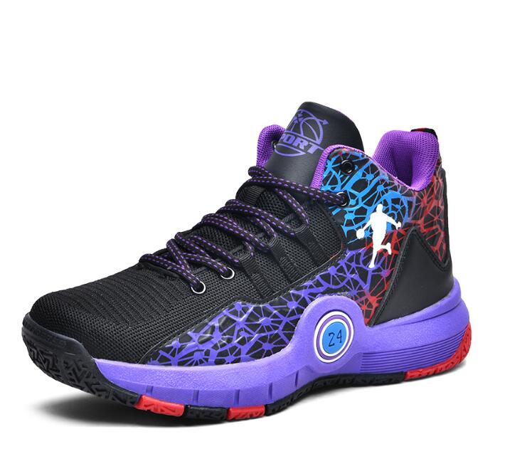 Oversized foreign trade basketball sneaker men's practical sports shoes teenagers' sports shoes running Z 6.2-3