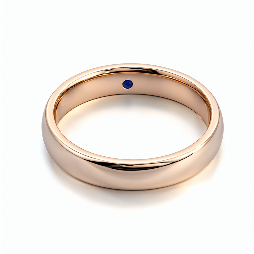 Provence Jewelry Custom Wholesales Price Simple Jewelry Men Rings Engagement Ring 18K 14K Yellow Gold Wedding Men Rings