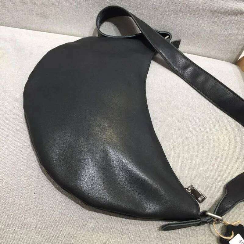 New Women Bag Genuine Leather Crossbody Shoulder Messenger Bags Ladies Handbag Half Moon Satchel Bolsa Feminina