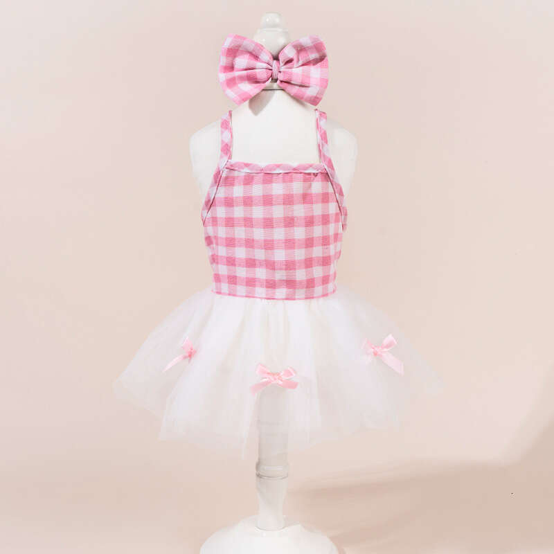 New Dog Clothes Spring Summer Pet Gauze Dress Thin Cat Clothing designer bag