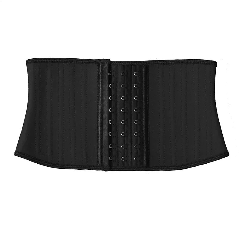 Women Underbust Latex Sport Girdle Waist Trainer Corsets Hourglass Body Shaper Long Torso Cincher Weight Loss Slimming Bustier 250528