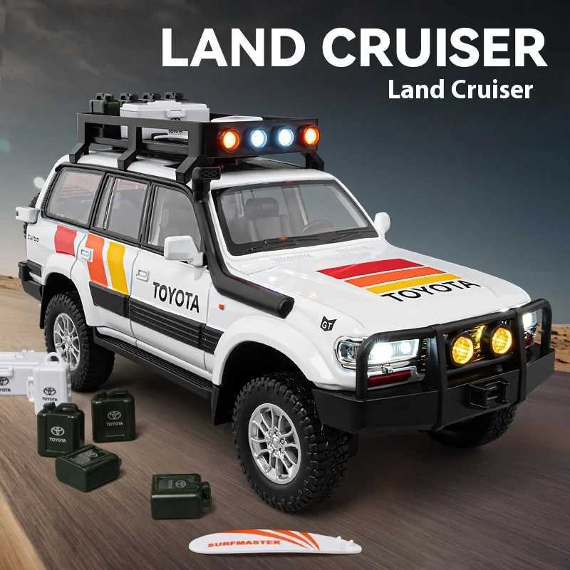 Free shipping 1 24 Scale LC80 Off-road Vehicle Alloy Car Model Diecast Toy Ornament Gift Souvenir Collectible