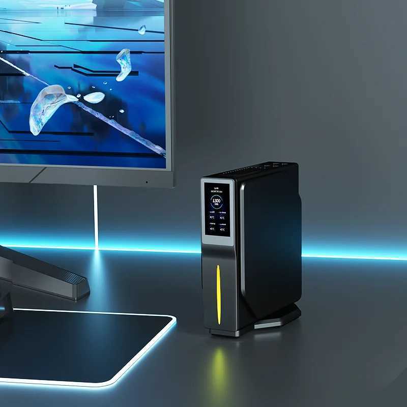 S1 Intel 12th Alder Lake N100 Mini PC Desktop Gaming Windows 11 DDR4 WiFi 5 Dual LAN Support M.2 NGFF NVME Computer X250602