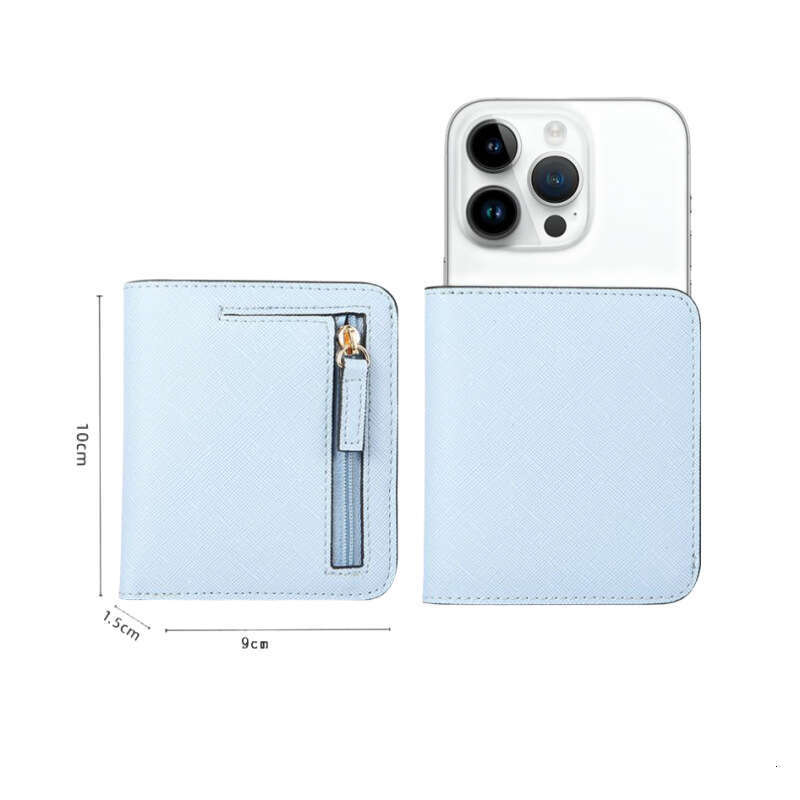 New Women's Short Ultra-thin Cross Pattern Student Small Wallet