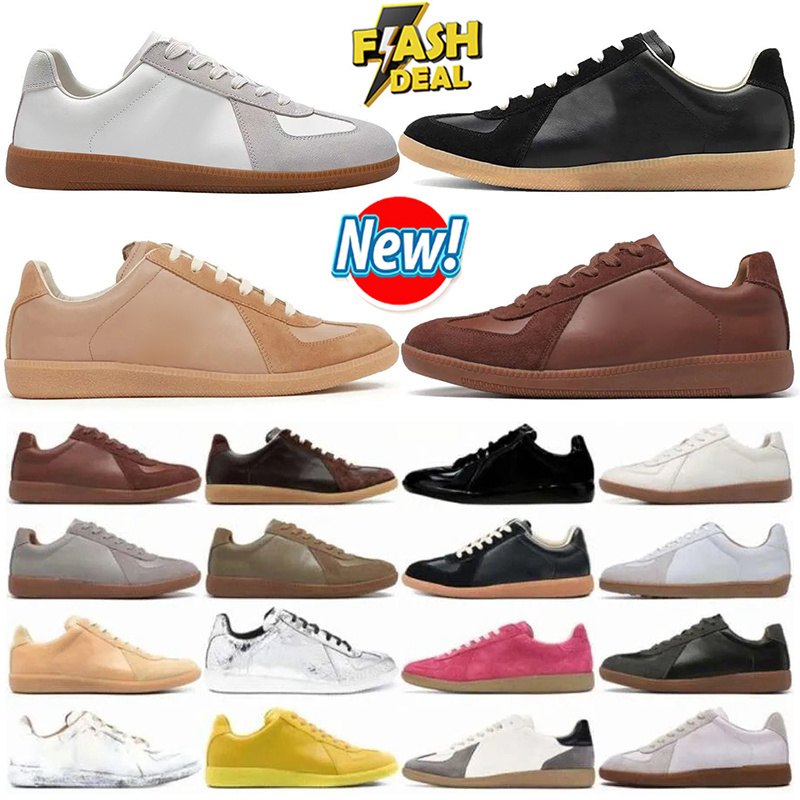 Maisonss designer shoes margela gats women running replicate suede MM6 woman margiella mens sneakers Flat foam casual shoes trainer