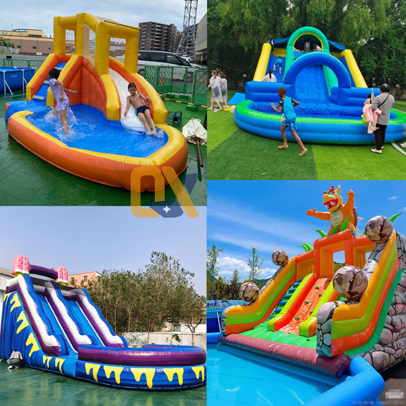 Slide with Pool Children's Bouncer Iatable Castle Playhouse