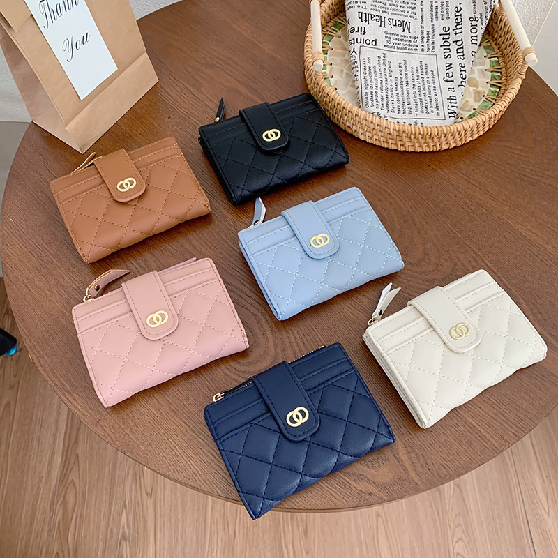 Luxury Designer Bag 2025 New Korean Women's Wallet Multi Card Coin Wallet Fashion Small Wallet Designer Wallet