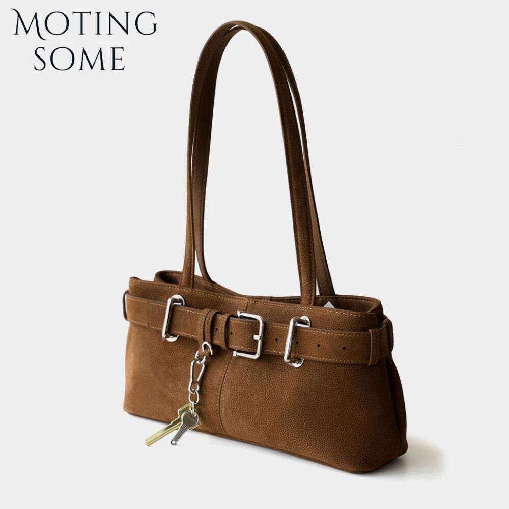 Motingsome New Women Matte Genuine Leather Boston Bags Fashion Lady Natural Skin Shoulder Handbag Designer 250514