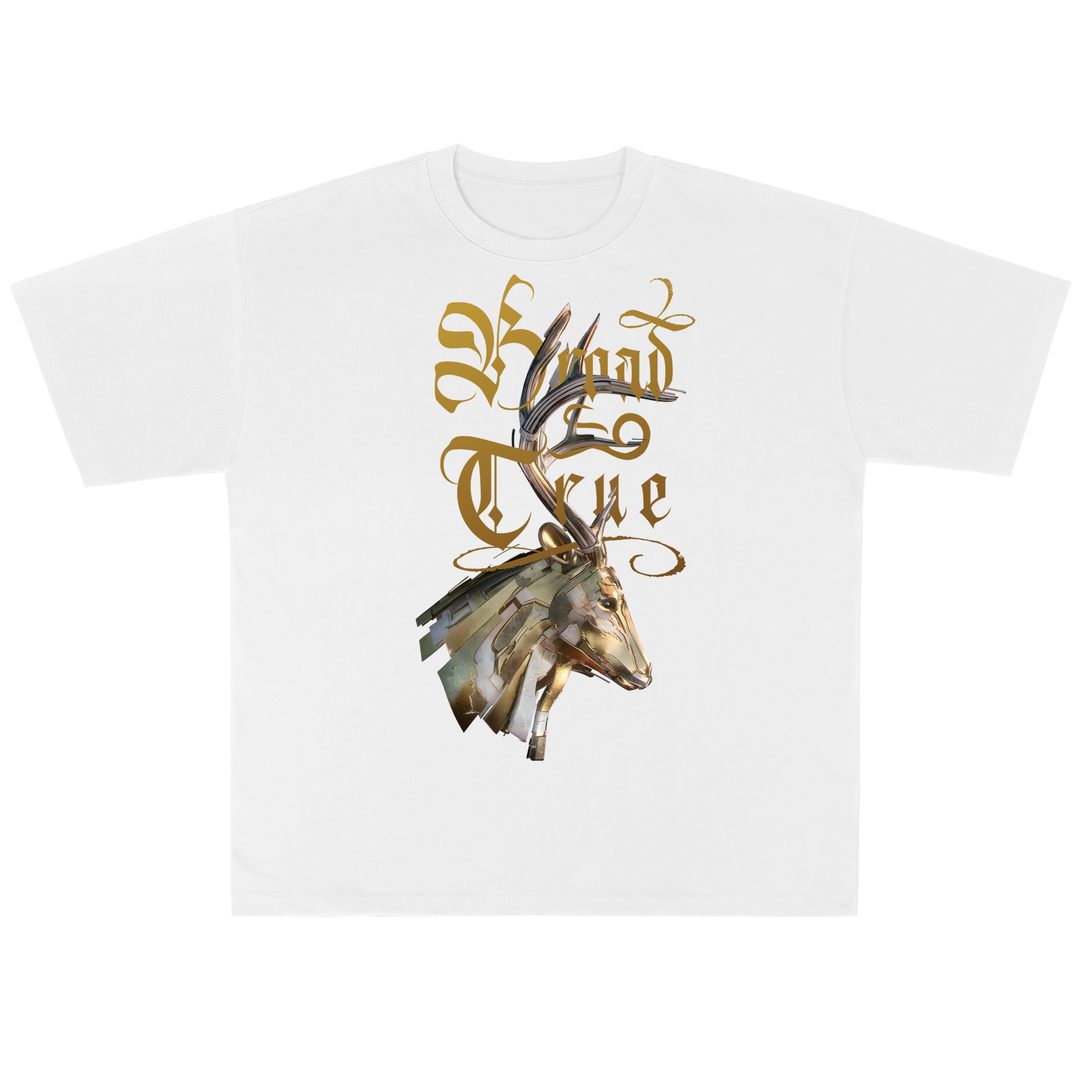 T-shirt men's top designer cotton T-shirt Deer short sleeved clothing high-quality fashionable T-shirt