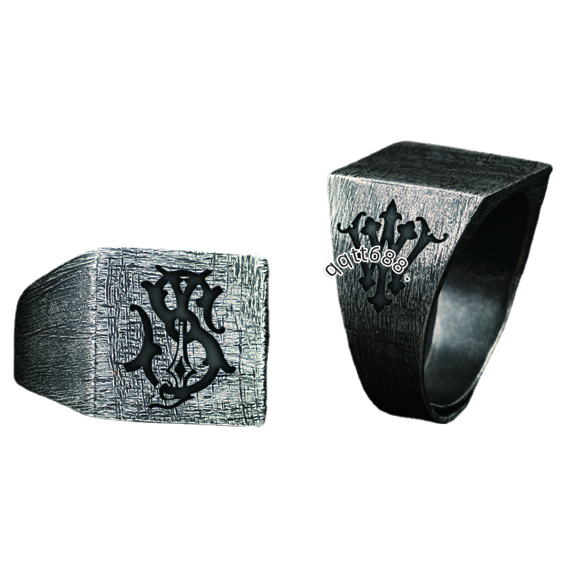 Silvenewen Mens Classic Vintage Animal 925 Sterling Silver Ring High Quality 15g Black Main Stone Moissanite Perfect Gift for