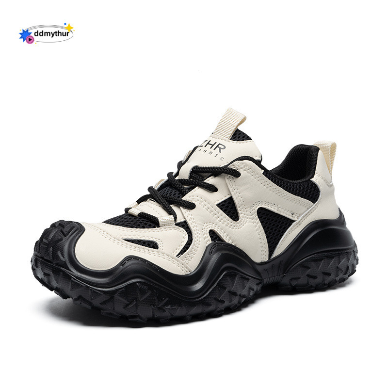 Lightweight Non-Slip Dad for Women, Mesh Breathable Chunky Cute Casual Shoes, Thick-Soled Sports Hiking Shoes ddmythur