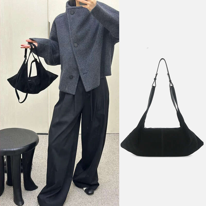 Bag for Women Autumn Winter New High end Niche Large Capacity Melard Deer Suede Shoulder Handbag