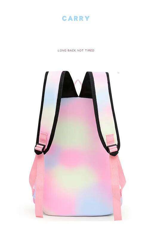 3pcs Moana Colorful Backpack with Lunch Bag Rucksack Casual School Bags for Boys Girls Women Student Teenagers Sets