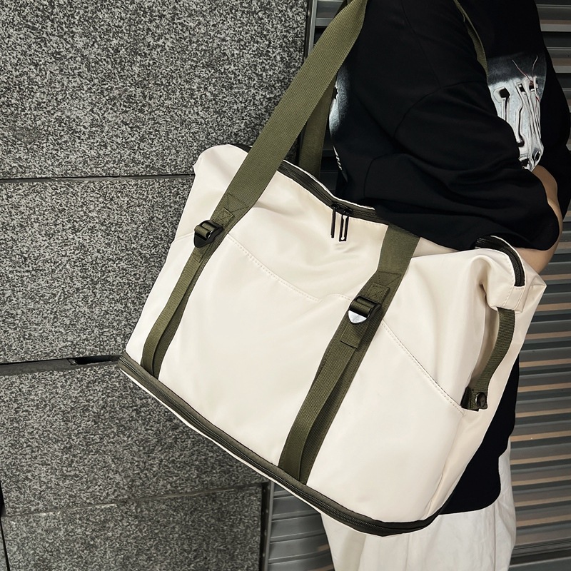 Minimalist Large Capacity Travel 2025 Expandable Short Business Trip Men's Sports Casual Fashion Gym Bag