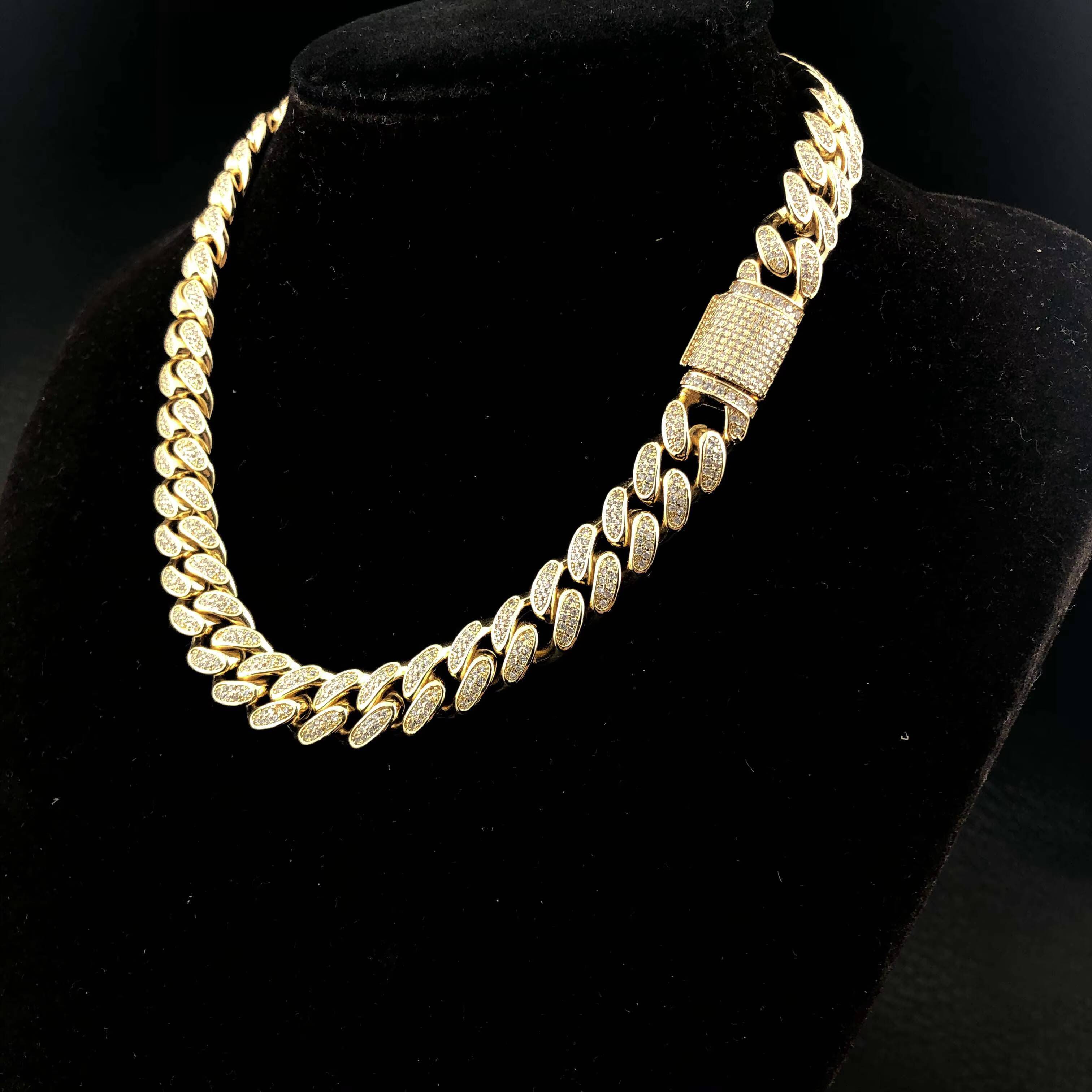 YSS Jewelry 12mm Miami Cuban Men's Chain