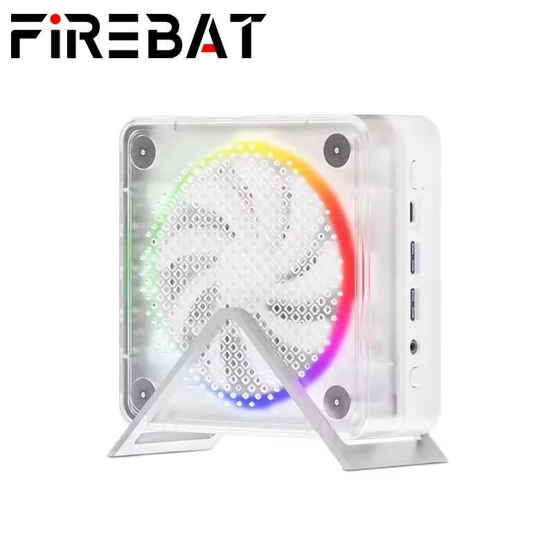 FIREBAT MN566 MINIPC AMD R7-8745HS Mini PC Colorful Gamer 16GB 512GB DDR5 RJ45 Desktop Gaming Computer BT5.2 WIFI6 X250602