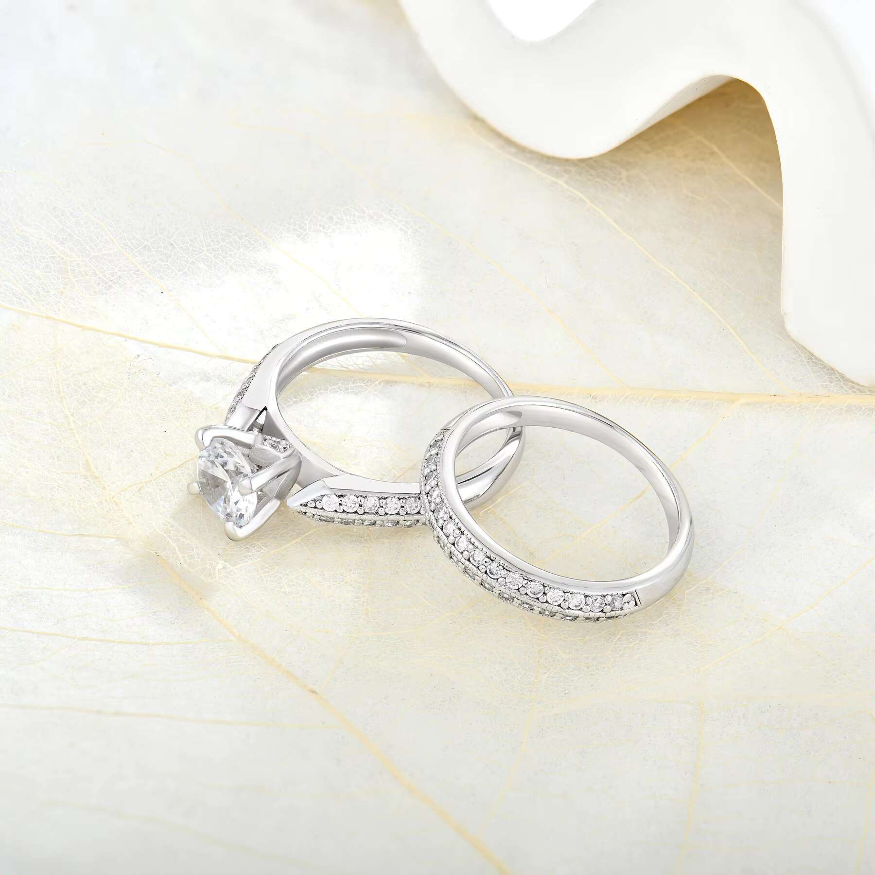 2023 Fine Custom Sterling Silver Gemstones Rings Diamond Wedding Jewelry 925 Sterling Silver Ring for Women Wedding