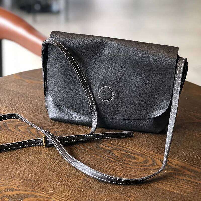 Johnature Genuine Leather Women 2025 New Casual Nature Soft Cowhide Shoulder Bags Large Capacity Composite Messenger Bag