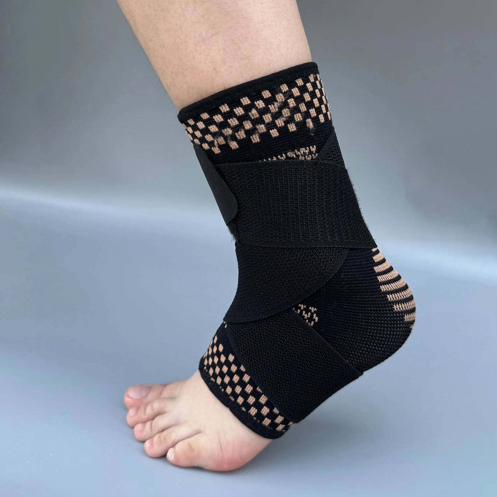 Ankle Brace Support Wrap Fitness Exercise Foot Joint Protector Suitable For Basketball Soccer Outdoor Sports Accessories 250530