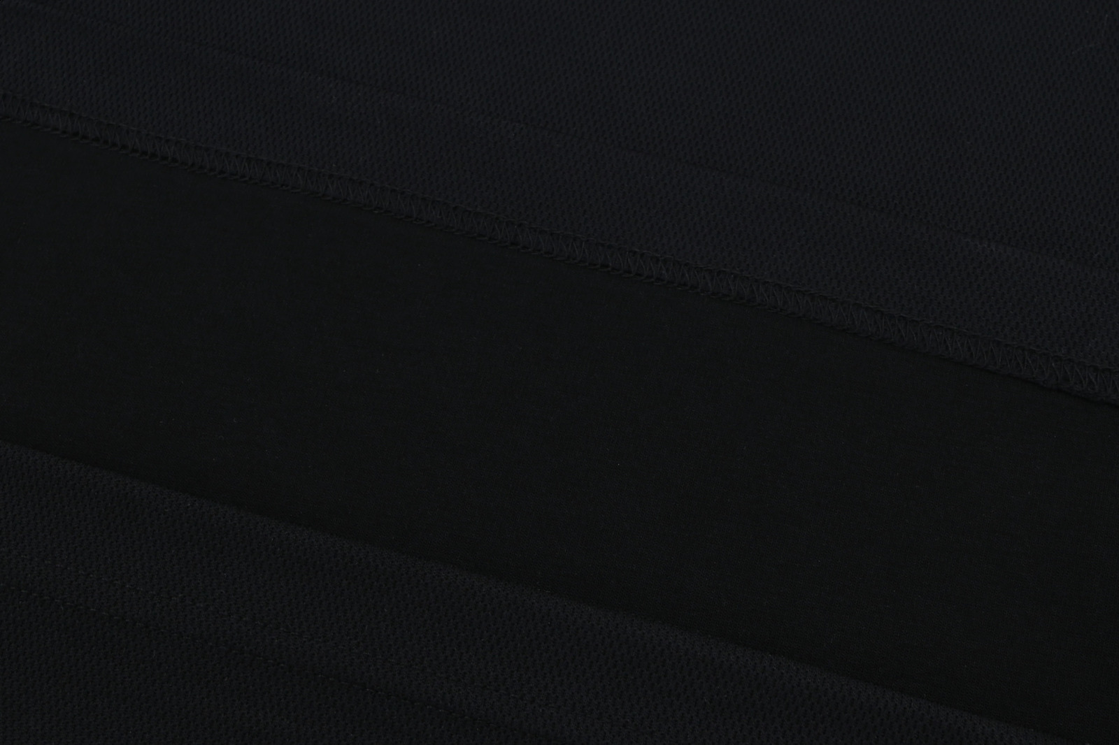 SUPER WAY Black Tshirts Patchwork T-shirt 2025 F-485# 250530