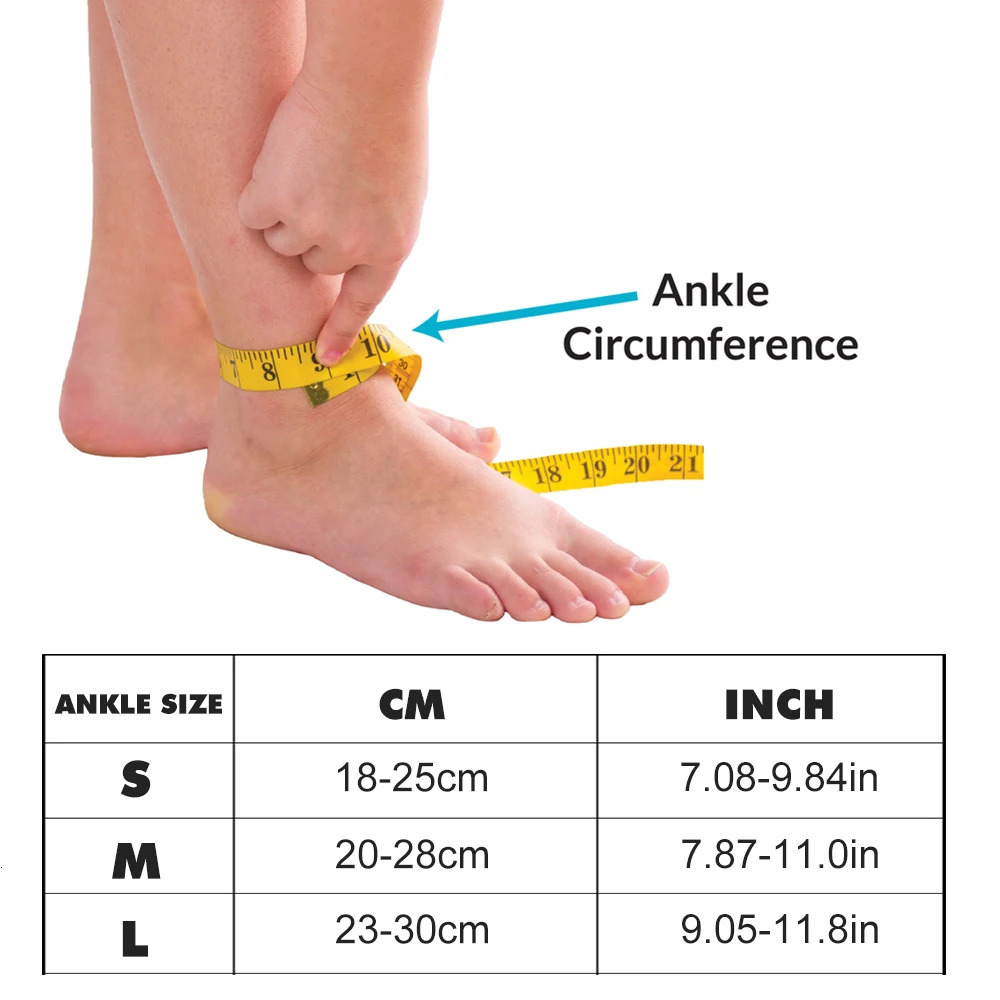 1 PCS Ankle Support Brace Women MenAnkle Compression Sleeve with Adjustable StrapBreathable Wrap for Stabilization 250530