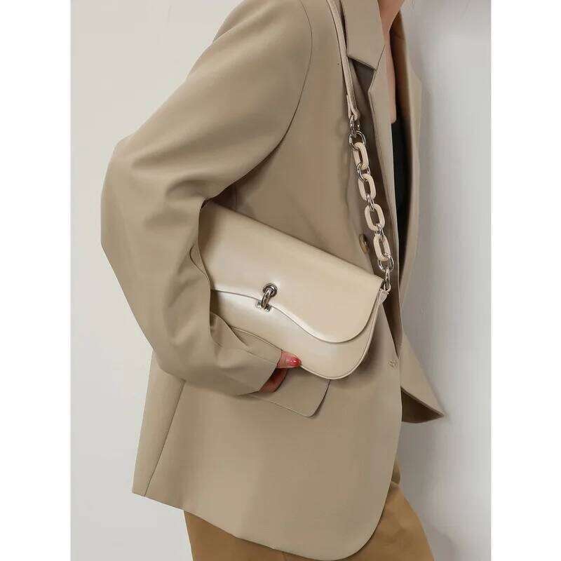 Jonlily Women Genuine Leather Shoulder Female Fashion Handbag Totes Casual Crossbody Daybag Underarm Bag Purse -Kg1704