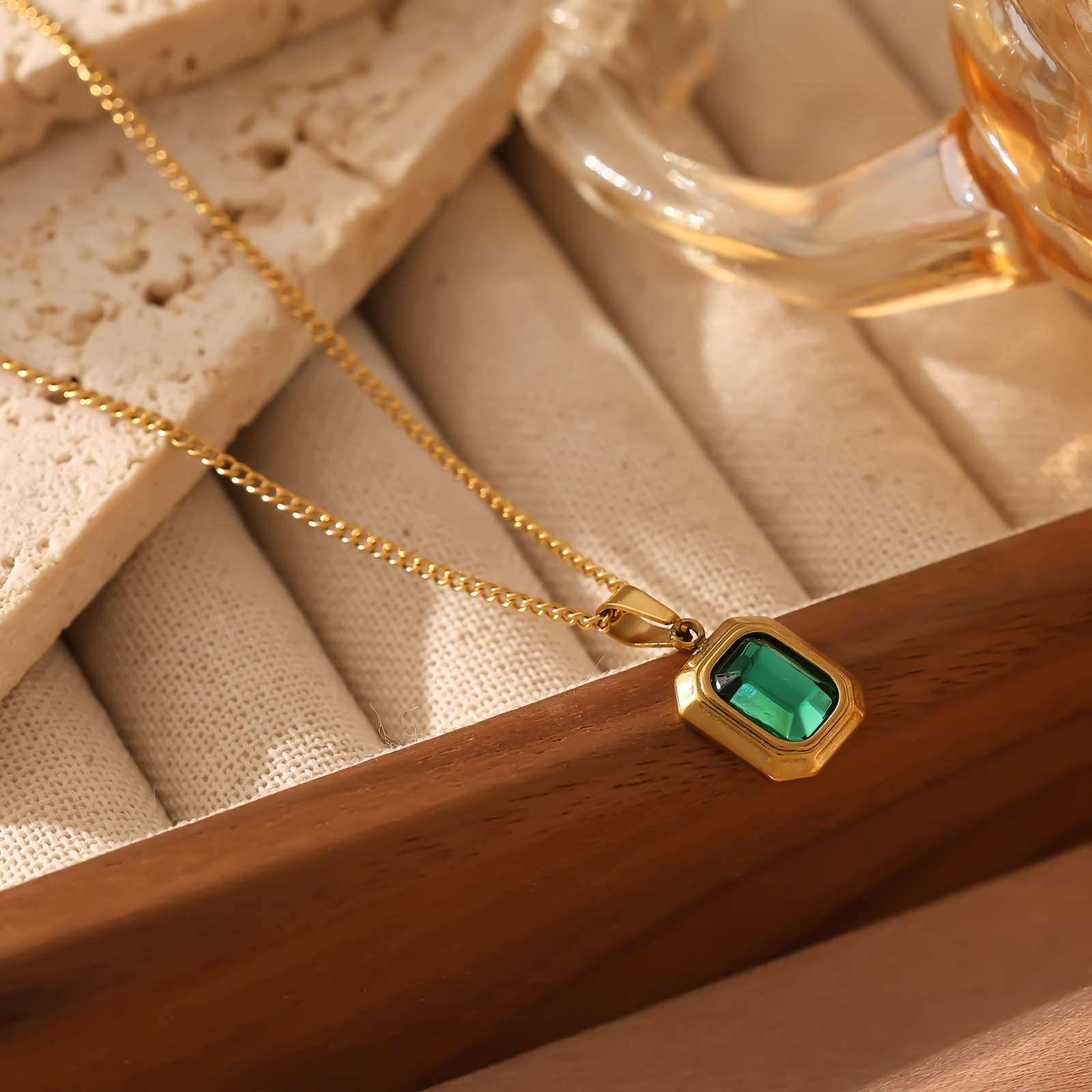 Fashion Design Stainless for Women Style Ethnic Trend Titanium Steel Clavicle