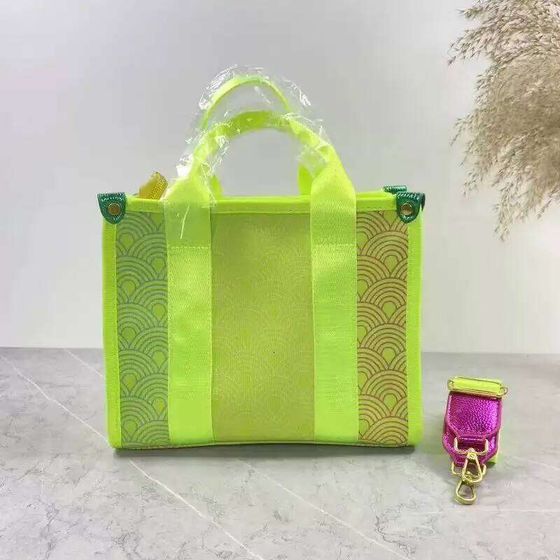 Versatile Color Blocked Handbag Women's Large Capacity Diagonal Strap Crossbody Square Fashion Geometric Patterns Shoulder Bag