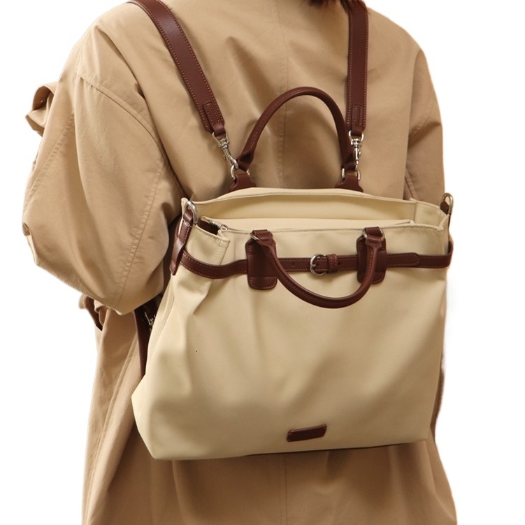 designer Backpack for Women 2025 New Niche Design Large Capacity Multifunctional Briefcase Commuter Handbag Crossbody Bag