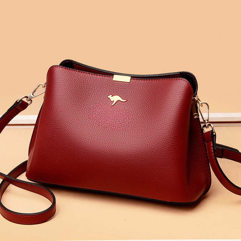 Women's new crossbody bag fashionable women's bag bucket bag designer women's European and American style shoulder bag