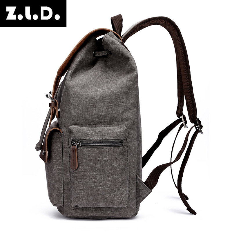 Free Shipping Canvas Patchwork Casual Bags Designer Bags Backpacks Computer Backpacks Men's Outdoor Hiking Bags Student Schoolbags