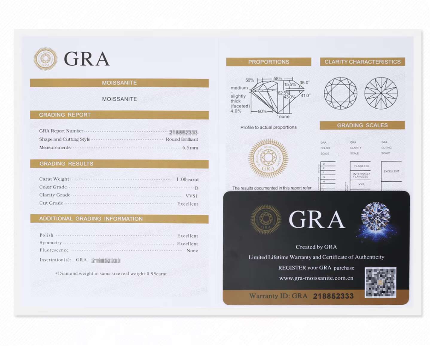 Simple Luxury 925 Sterling Silver VVS1 1Carat Round Shaped Moissanite Stud Earring for Women Men Engagement Wedding Gifts