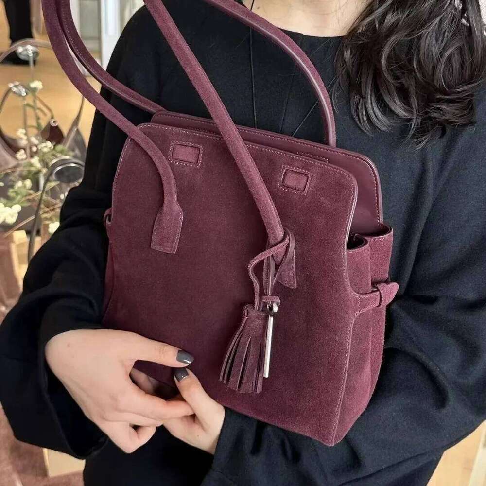 Motingsome 2025 Women Shoulder Handbag New Designer Satchel Bags Retro Lady Causal Tote Vintage Calfskin Underarm Purse 250514
