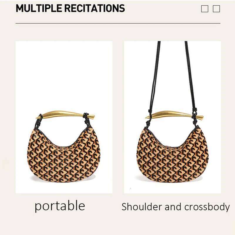 VM FASHION KISS 2025 New Women's Bags Genuine Horsehide Shoulder Cows Pattern Detachable Strap Messenger Bag Designer