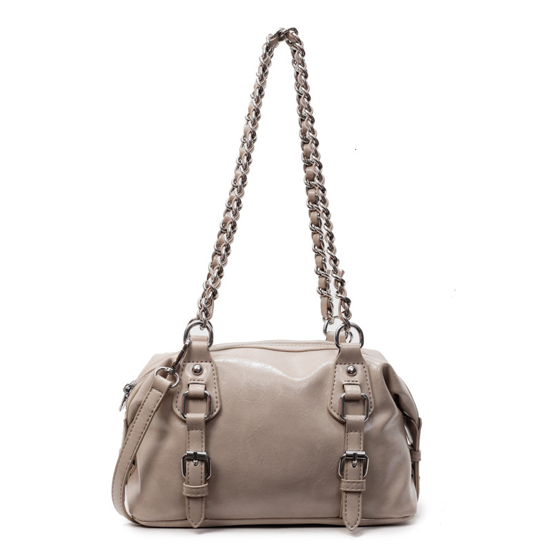 Free Shipping Designer Bag Korean Version Of High-end Chain Shoulder For Women 2025 New Summer Niche Fashion Versatile Crossbody Pillow Bag Trend