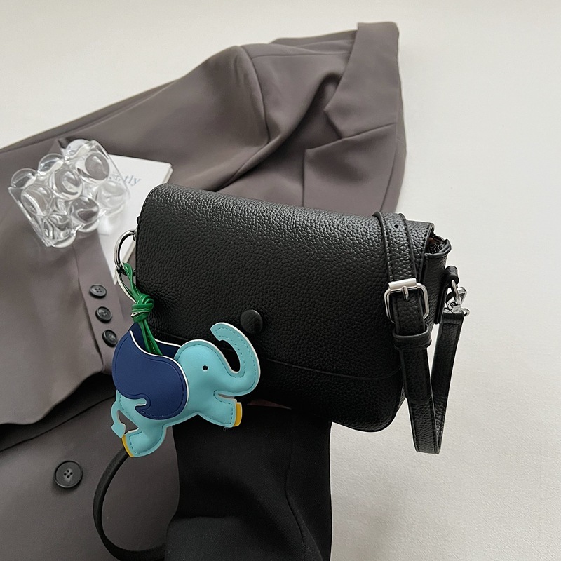 designer 2025 New High-Quality Fashion Casual Versatile Commuter Shoulder Bag for Women Stylish Solid Color Crossbody Bag