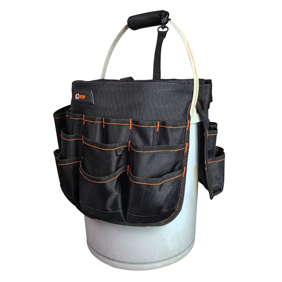 Multifunctional bucket bag, large capacity tool kit, electrician maintenance special waterproof and wear-resistant handbag