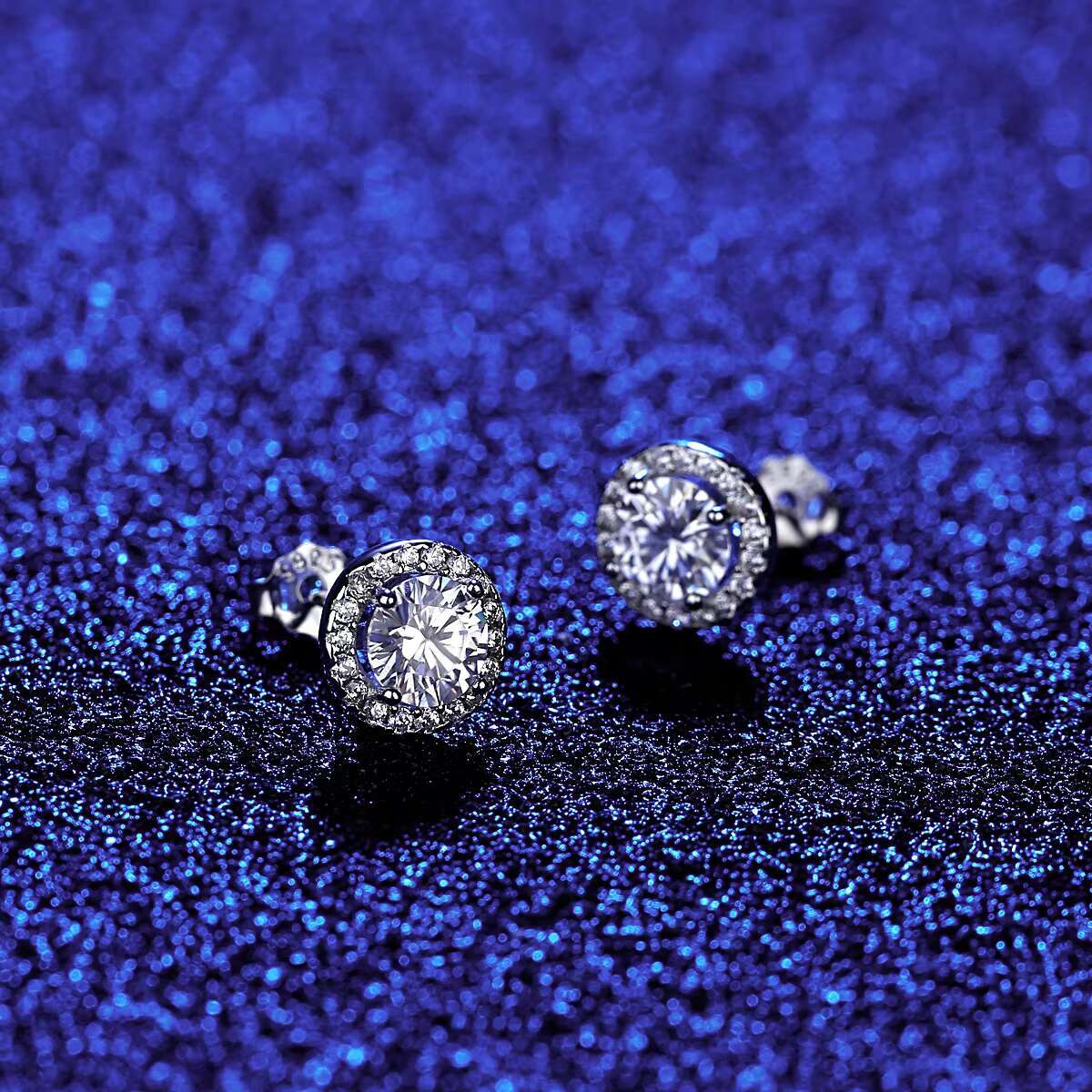 CZCITY Beautiful 925 Silver Moissanite Gra VVS Diamond Trendy Fancy Jewelry Earing for Girl S925 Earring