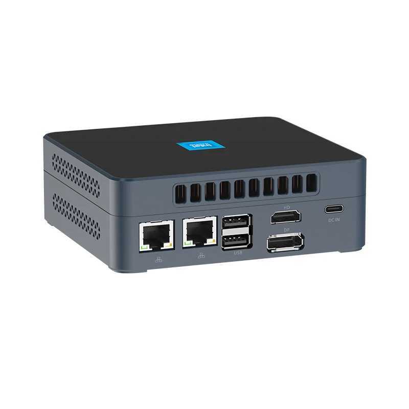 Inter N200 Mini PC Barebone Kit DDR5 RAM M.2 NVME Support HDMI 4K 60Hz Compact Computer for Theater/Office Windows 10 Pro Ready X250602