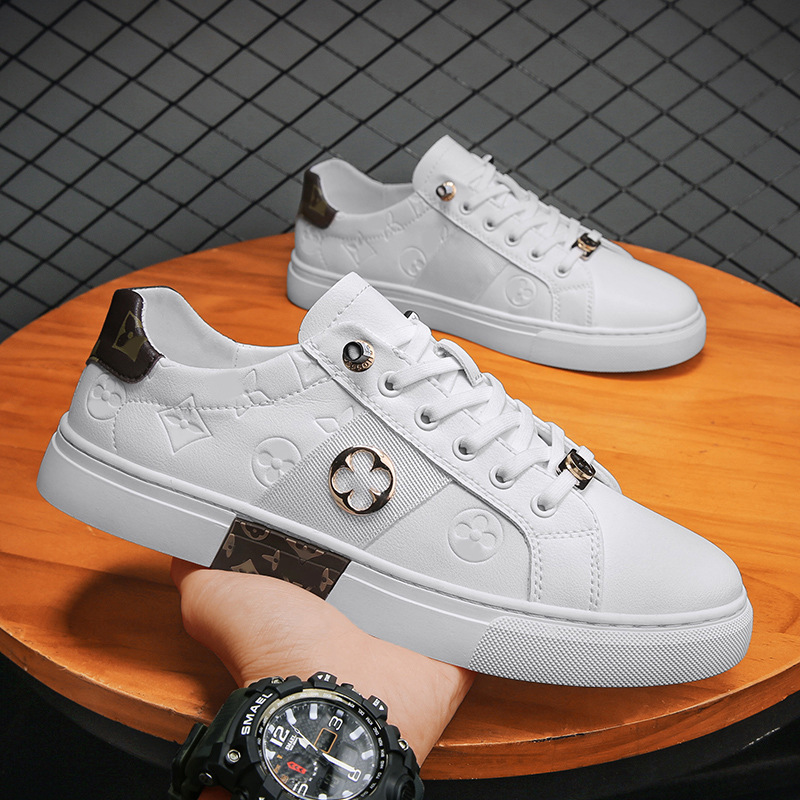 New Free shipping designer men's shoes from Europe - light luxury, trendy, versatile, sporty, one-foot, high-end sneakers, and best-selling casua