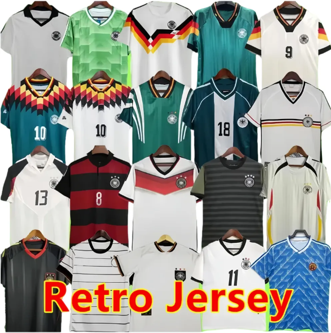 Germania 1990 1992 1994 1998 1988 Maglia Da Calcio RetrÃ² Retro Littbarski Ball…