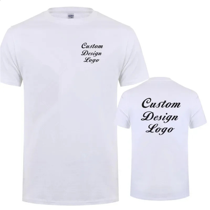 Custom Personalized Printed T-shirt Fun Pattern n Short-sleeved Shirts for Men and Women Can Be 100% Cotton Crewneck Tops 250530